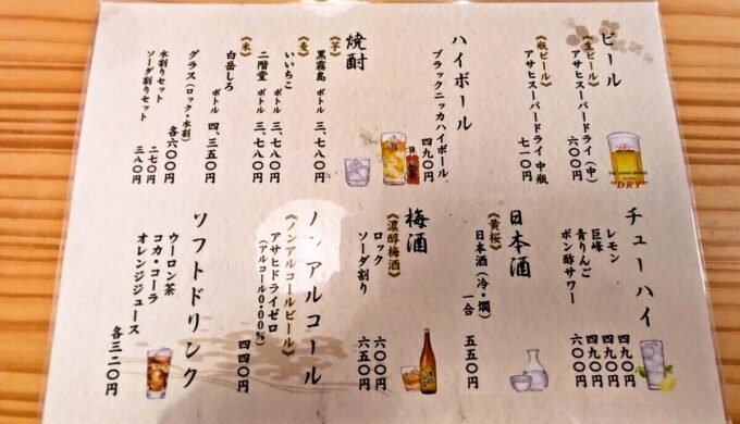 メニュー