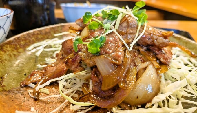 豚しょうが焼き定食