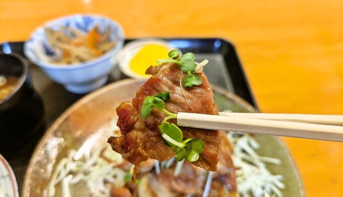 豚しょうが焼き定食