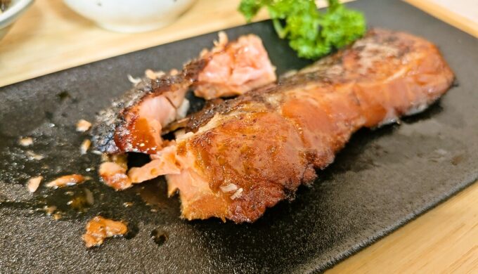 銀鮭みそ漬け焼き定食