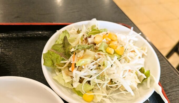 豚肉とキクラゲと玉子炒めランチ