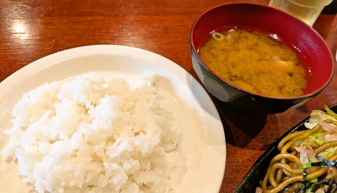 焼きそば定食