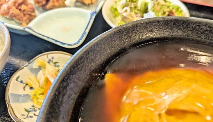 天津飯定食