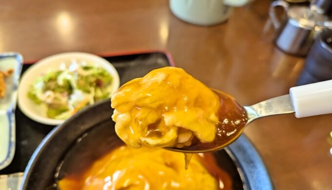 天津飯定食