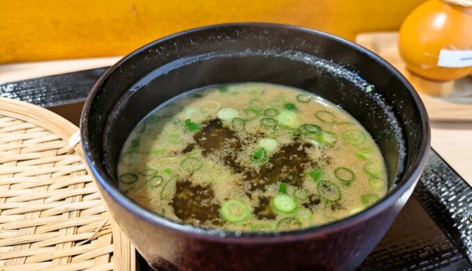 海老天むす定食