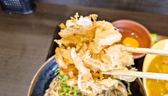 朝そばミニカレーDX