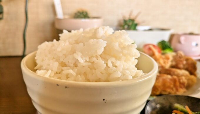 チキンの唐揚げ定食