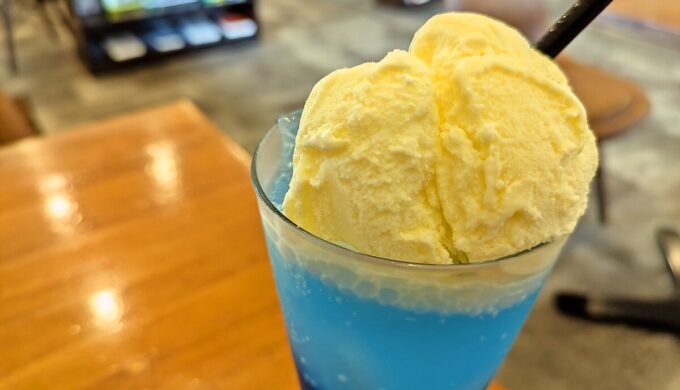 蒼紅クリームソーダ