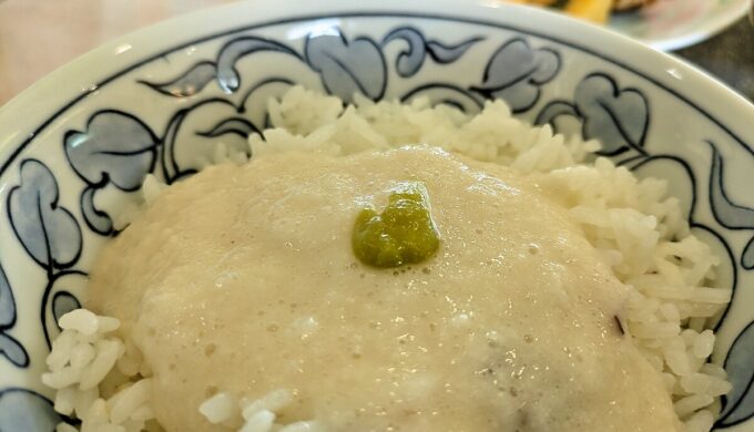 夢とろろ自然薯定食
