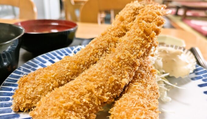 海老フライ定食