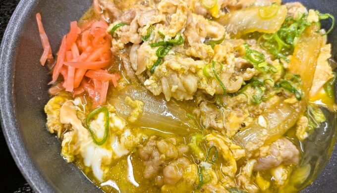 月見牛とじ御膳