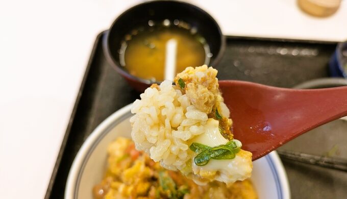 月見牛とじ御膳