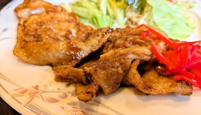しょうが焼き定食