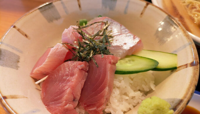 中華そばと海鮮丼