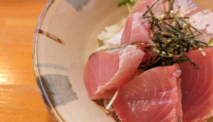 中華そばと海鮮丼