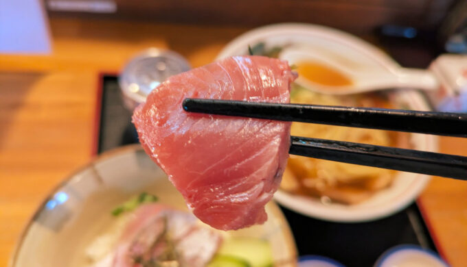 中華そばと海鮮丼