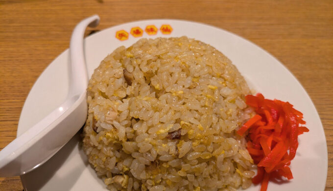 台湾ラーメン・青菜炒め・チャーハン