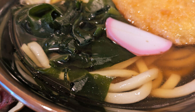 コロッケうどん