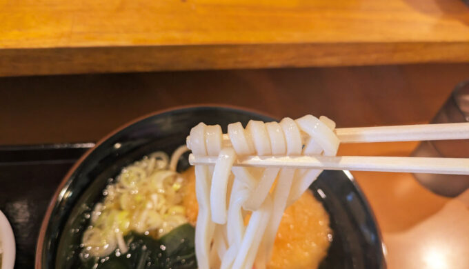 コロッケうどん