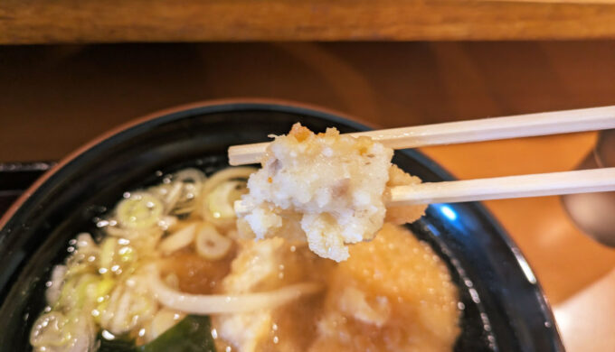 コロッケうどん