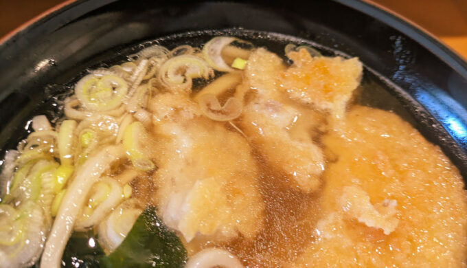 コロッケうどん