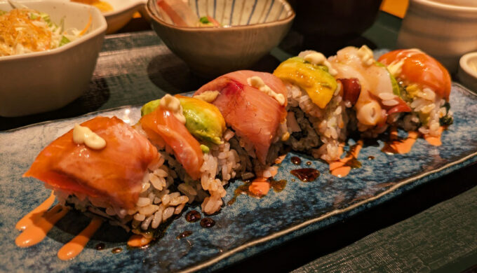 ロール寿司御膳ランチ