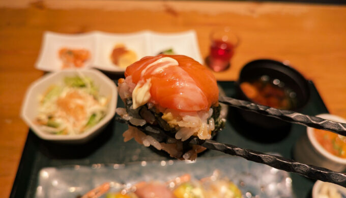 ロール寿司御膳ランチ