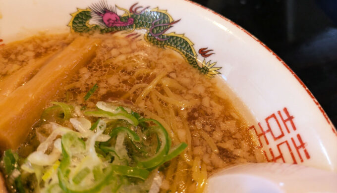 昔ながらの中華そば