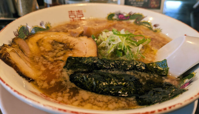昔ながらの中華そば