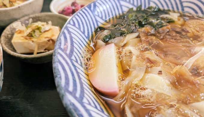 きしめん定食