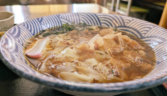 きしめん定食
