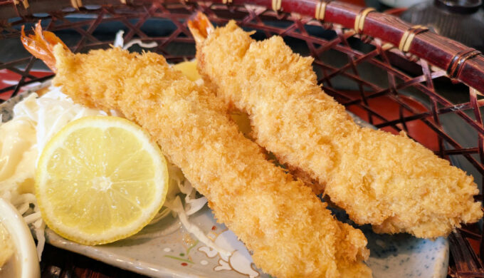 えびフライ定食